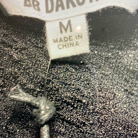 BB Dakota Robin Black Shimmer Pullover - Picture 2 of 6